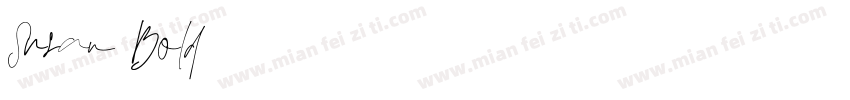 Susan Bold字体转换